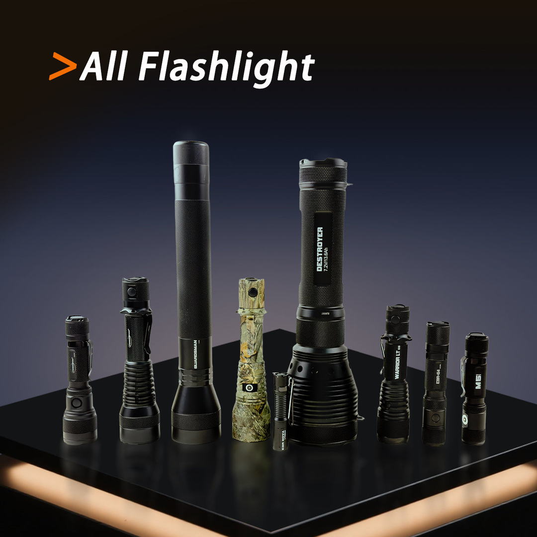 All Flashlights - Powertac