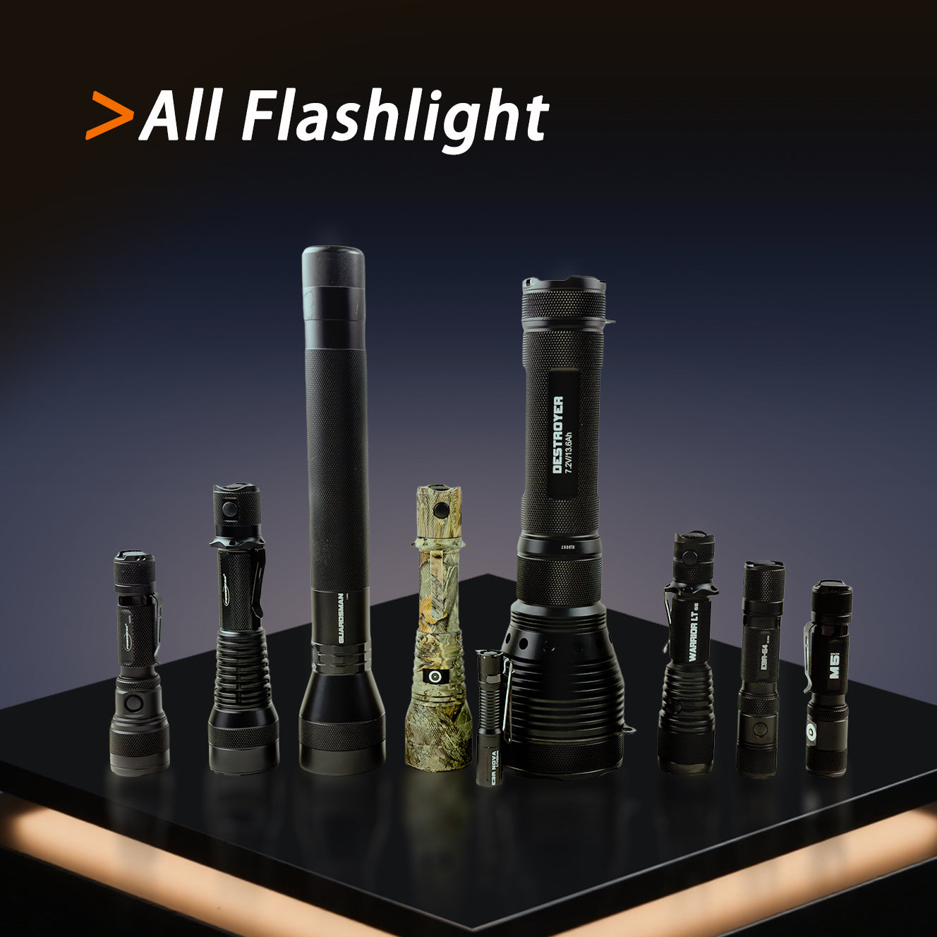 All Flashlights - Powertac