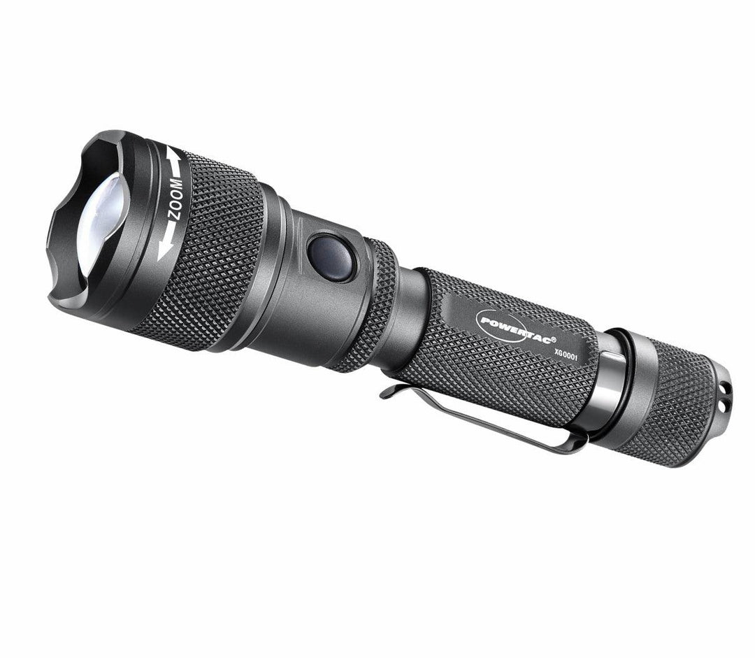 FlexBeam- 1200 Lumen Adjustable Beam Rechargeable Flashlight-Pre-Order Now! Expected In Stock Oct 1st -New Release Limited Quantities - Powertac