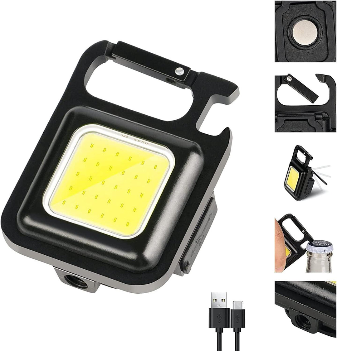 SOL- LED Rechargeable Keychain Light - Powertac