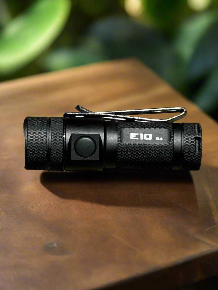 E10-G4 1,200 Lumen Magnetic Tail Cap EDC Flashlight - Powertac